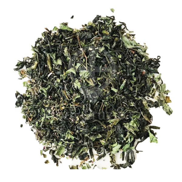 Gruzínský zelený čaj s mátou sypaný