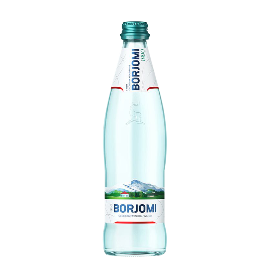 borjomi mineralni voda z gruzie sklo Боржоми,borjomi,борджоми,минеральная вода боржоми zGruzie.cz