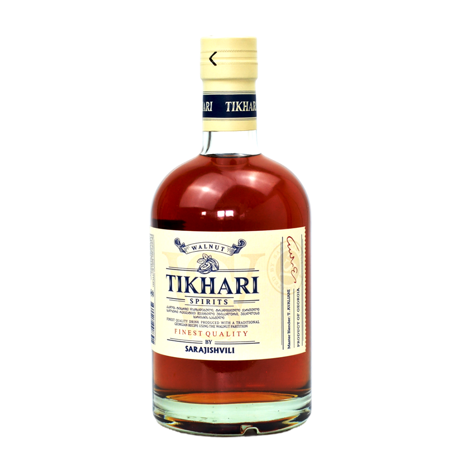 Gruzínská ořechová brandy TIKHARI
