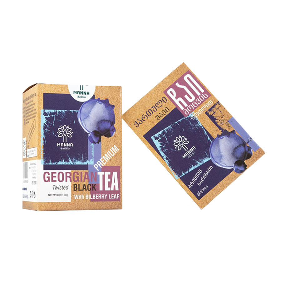 gruzinsky caj s boruvkovym listem čaj borůvkový list, cibulový čaj s tymiánem, birell zelený čaj s tymiánem a bergamotem zGruzie.cz
