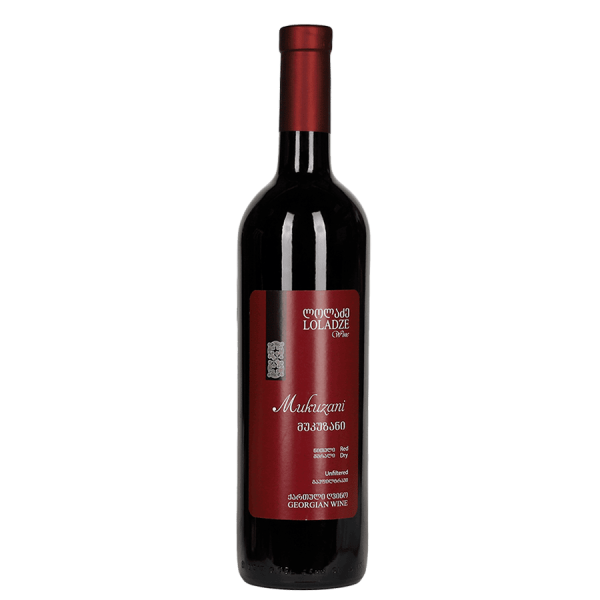 Loladze Mukuzani gruzínské naturální červené suché víno