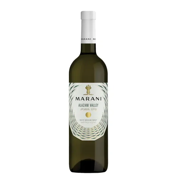 Marani Alazani Valley gruzínské bílé polosladké víno
