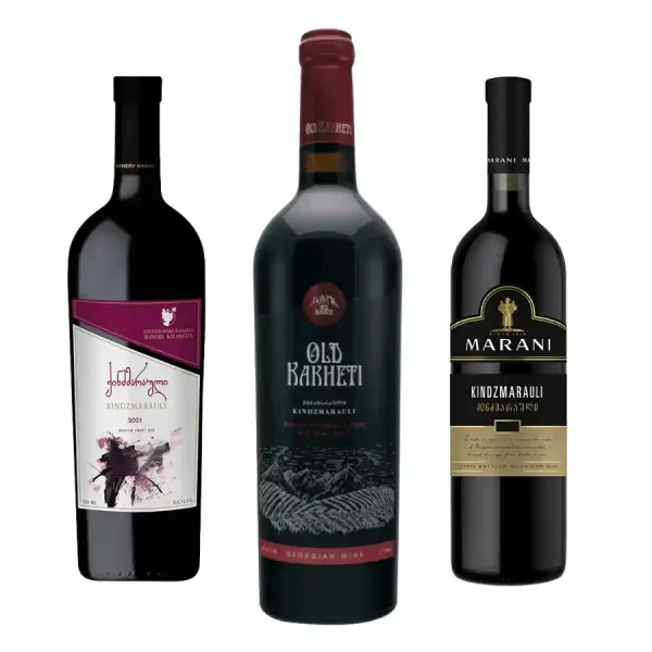 Trio Kindzmarauli Khareba Marani Old Kakheti